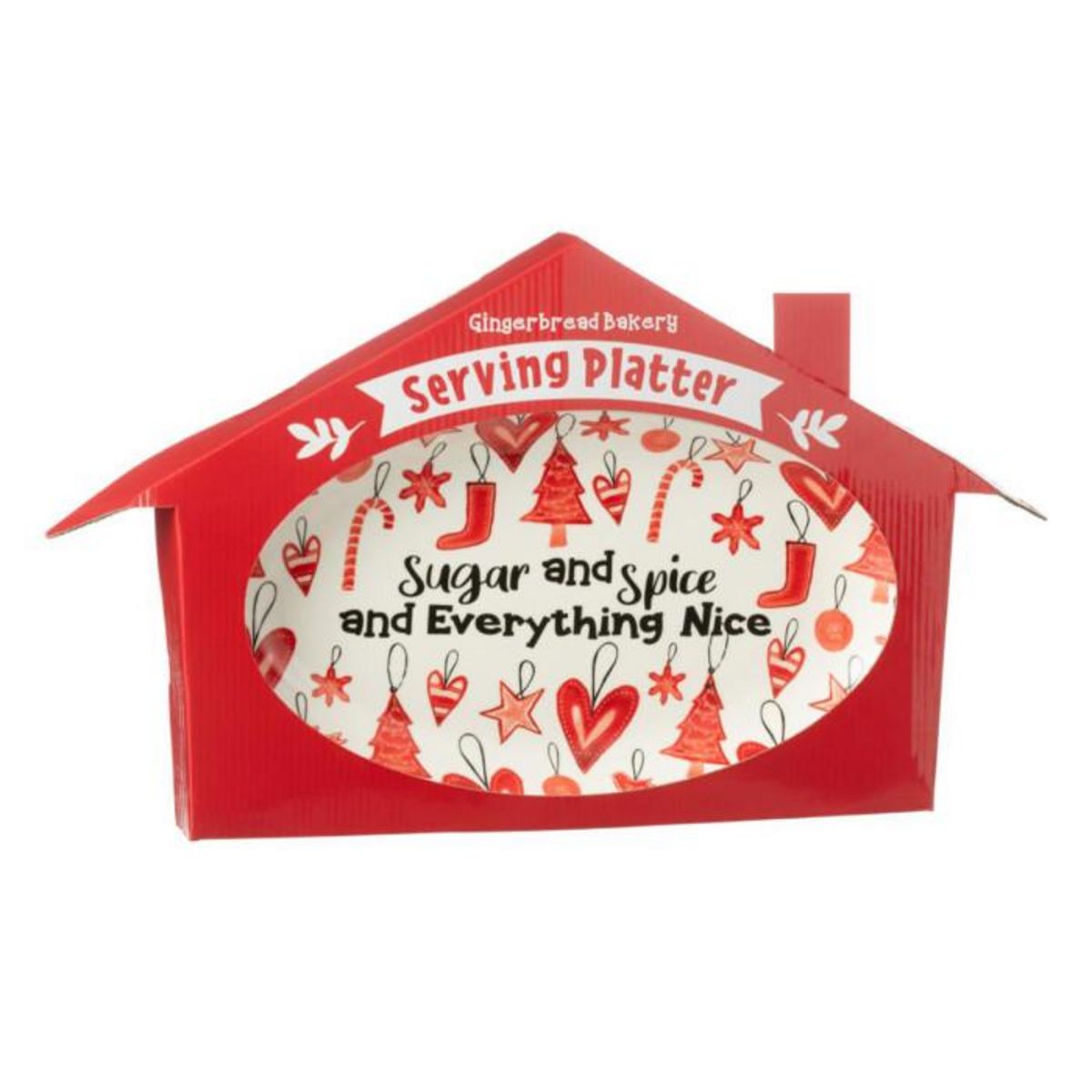 Paris Prix Assiette de Présentation de Noël  Bakery  55cm Rouge