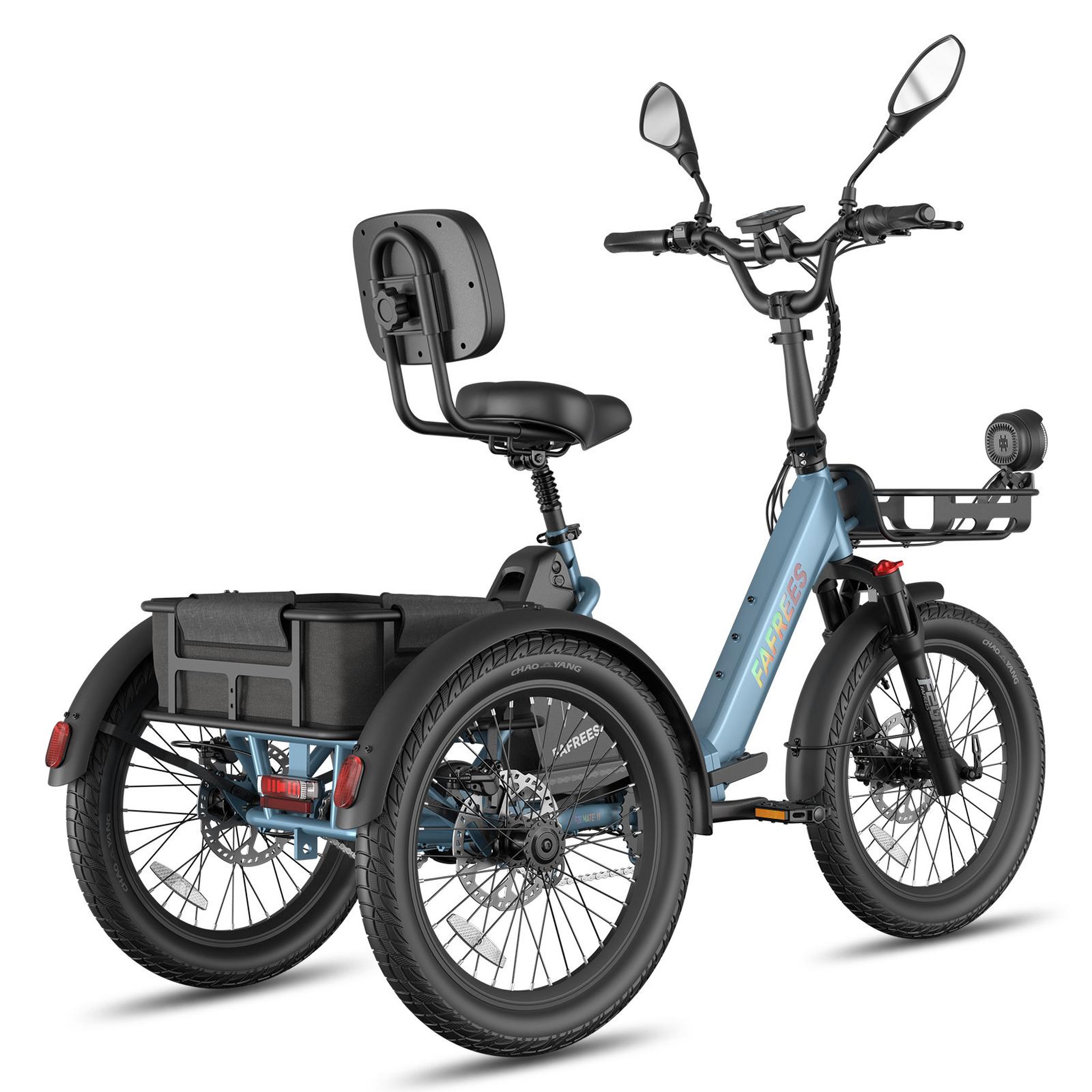 Voir la diapositive 2 : FAFREES Tricycle électrique fafrees f20 mate ii 25 ah