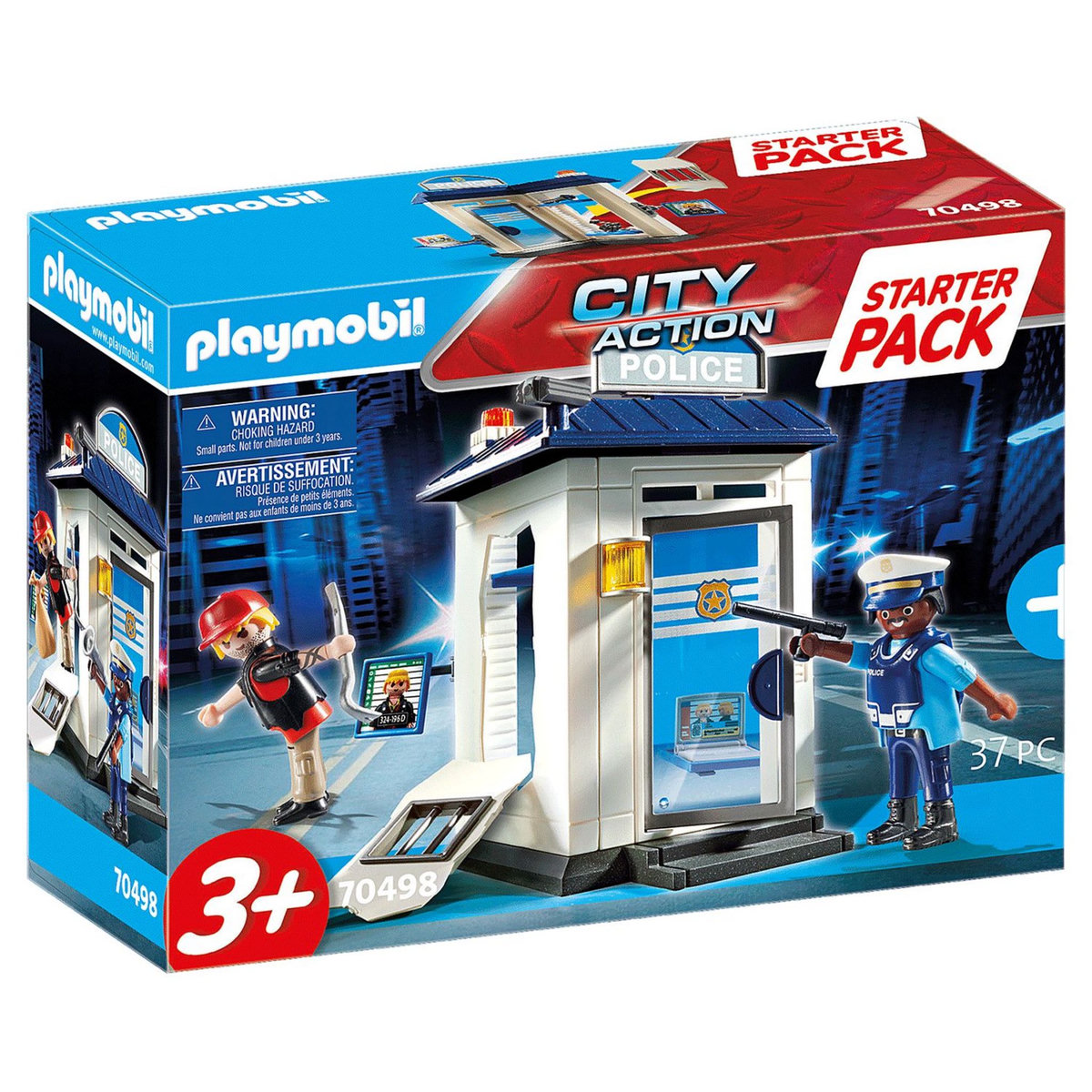 PLAYMOBIL 70498 - City Action - Starter Pack Bureau de police