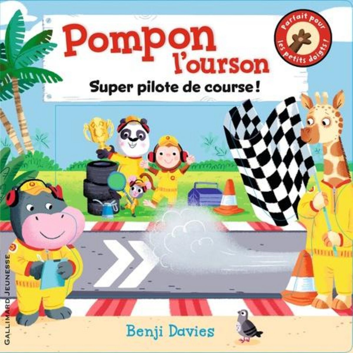  POMPON L'OURSON : SUPER PILOTE DE COURSE !, Davies Benji