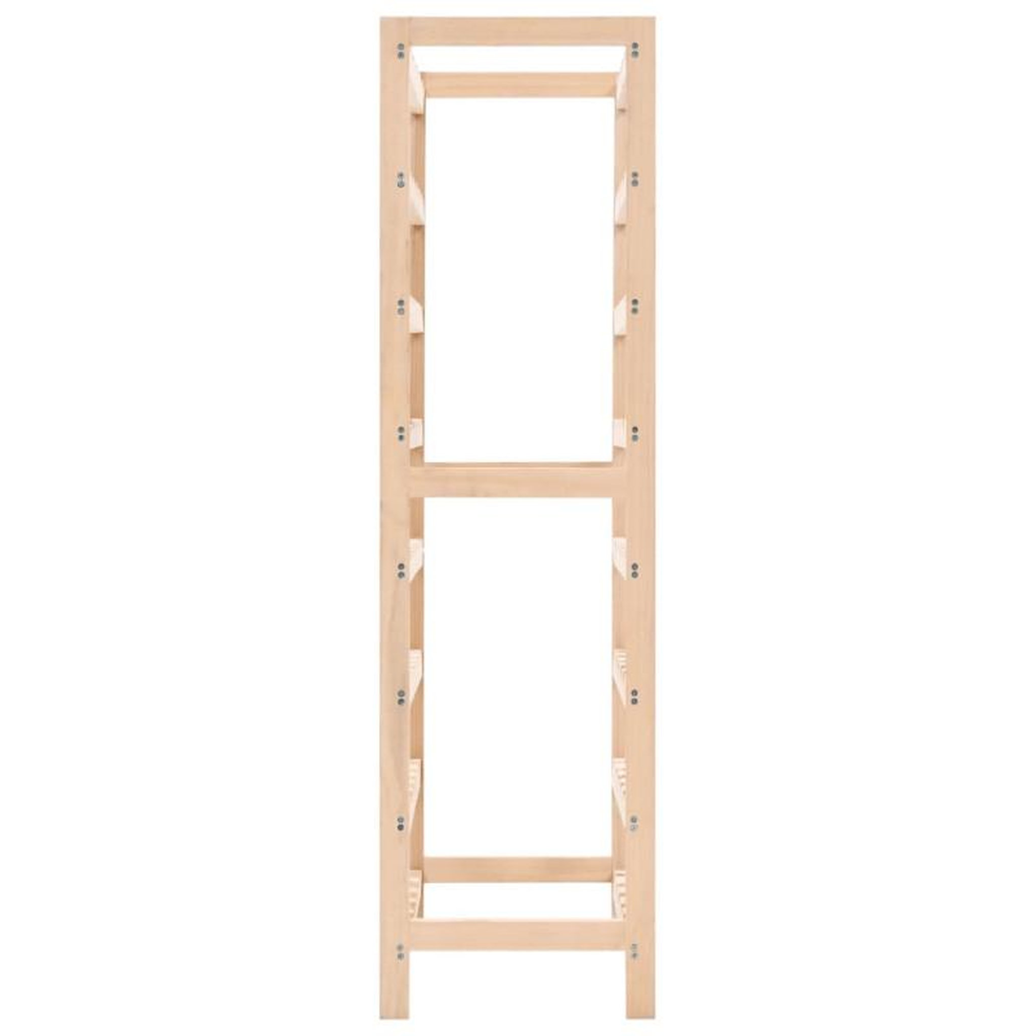 Voir la diapositive 4 : VIDAXL Casier à bouteilles Bois de cèdre 57,5 x 28 x 102 cm