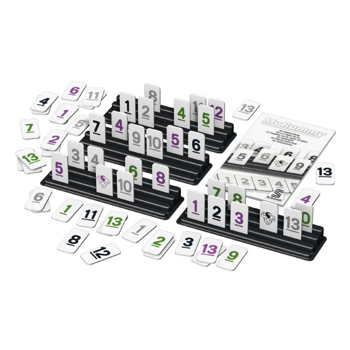 Schmidt Spiele My Rummy format voyage en boite metal