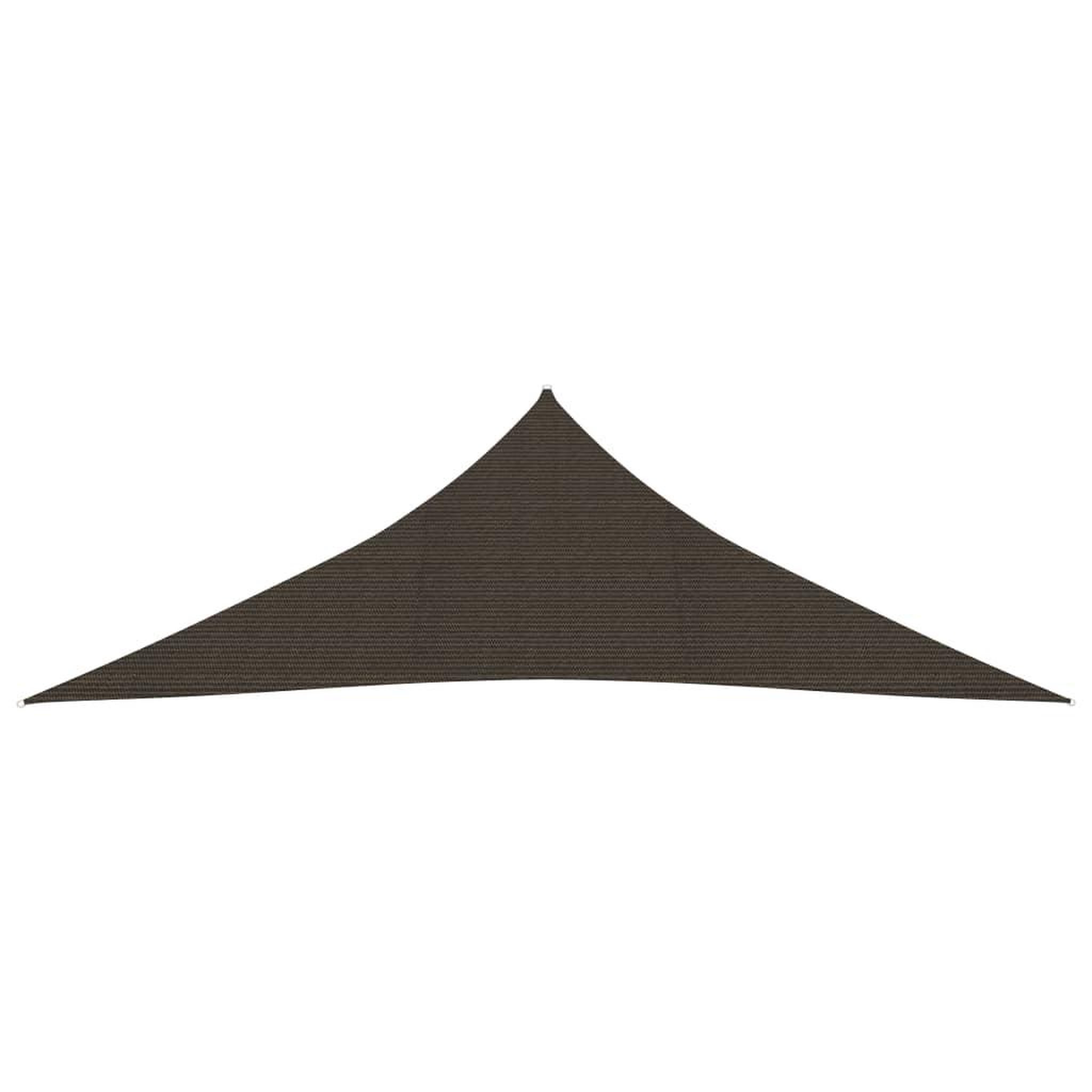 Voir la diapositive 3 : VIDAXL Voile d'ombrage 160 g/m^2 Marron 3,5x3,5x4,9 m PEHD