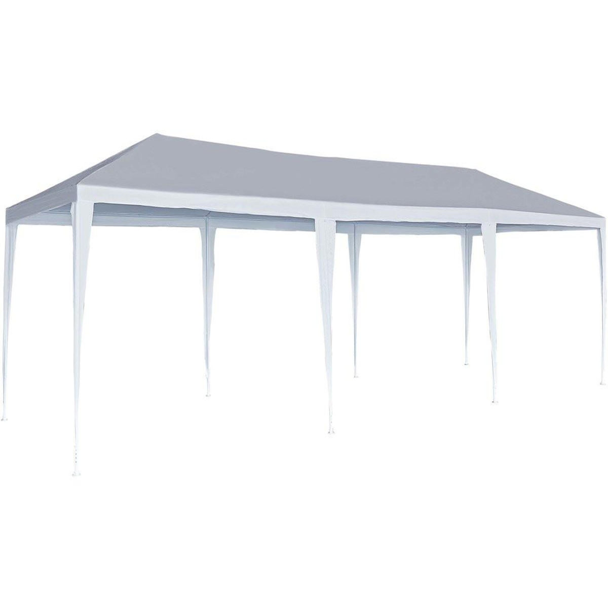 Habitat et Jardin Tente de réception  Carolina 9  - 24.39 m² - 3 x 9 m - Blanc