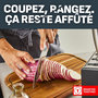 Voir la diapositive 3 : TEFAL Bloc couteaux Eversharp Pro inox 5pcs + ciseaux