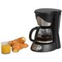 Voir la diapositive 2 : Kitchen chef Cafetière programmable 6 tasses 550w noir/inox - ksmd230t