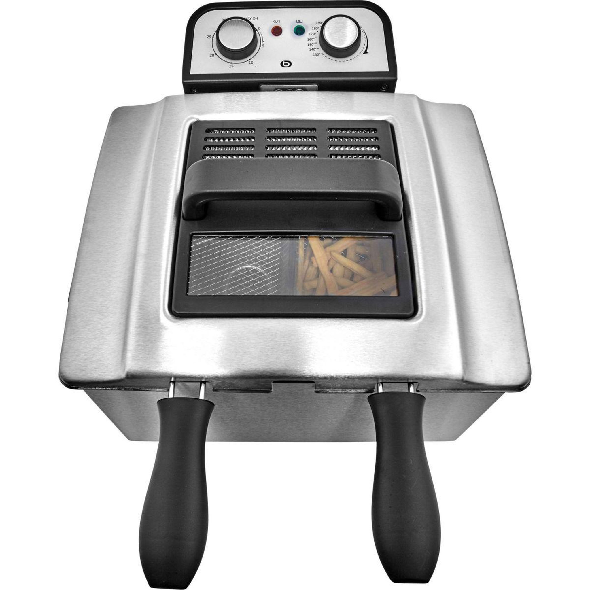 Voir la diapositive 4 : ESSENTIEL B Friteuse semi-professionnelle EFSP2146i Familiale 3 paniers