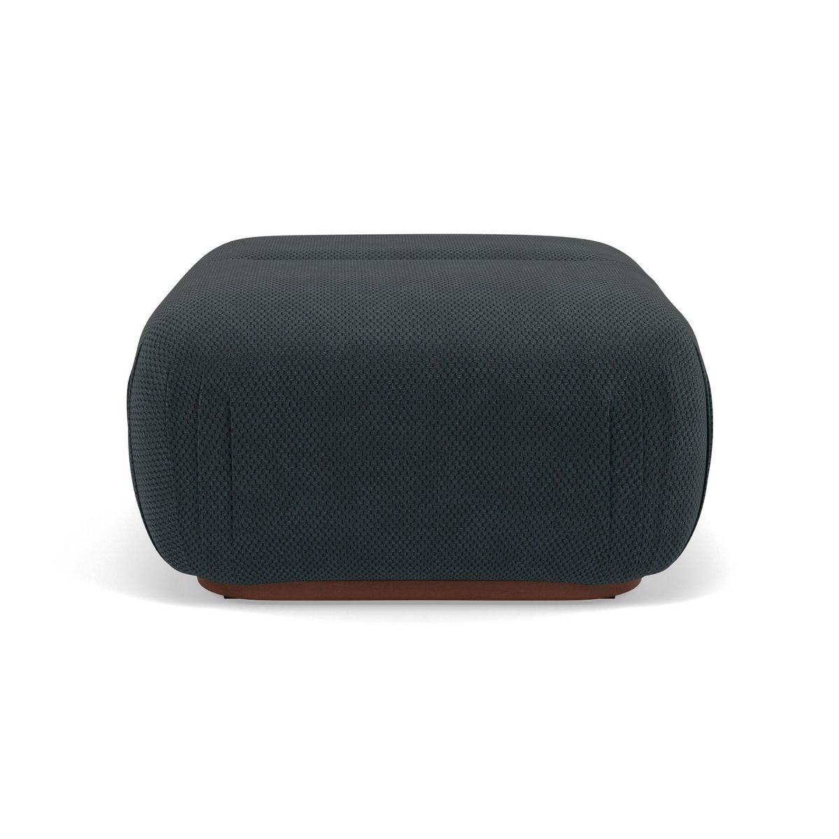 LISA DESIGN Penelope - pouf en velours texturé