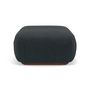 Voir la diapositive 3 : LISA DESIGN Penelope - pouf en velours texturé