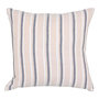 Voir la diapositive 1 : ATMOSPHERA Coussin Déco à Rayures  Groove  40x40cm Bleu