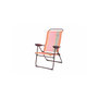 Voir la diapositive 2 : O'Camp Lot de 2 fauteuils de camping 5 positions - O'Camp - Orange - Dimensions : 70 x 62 x 105 cm