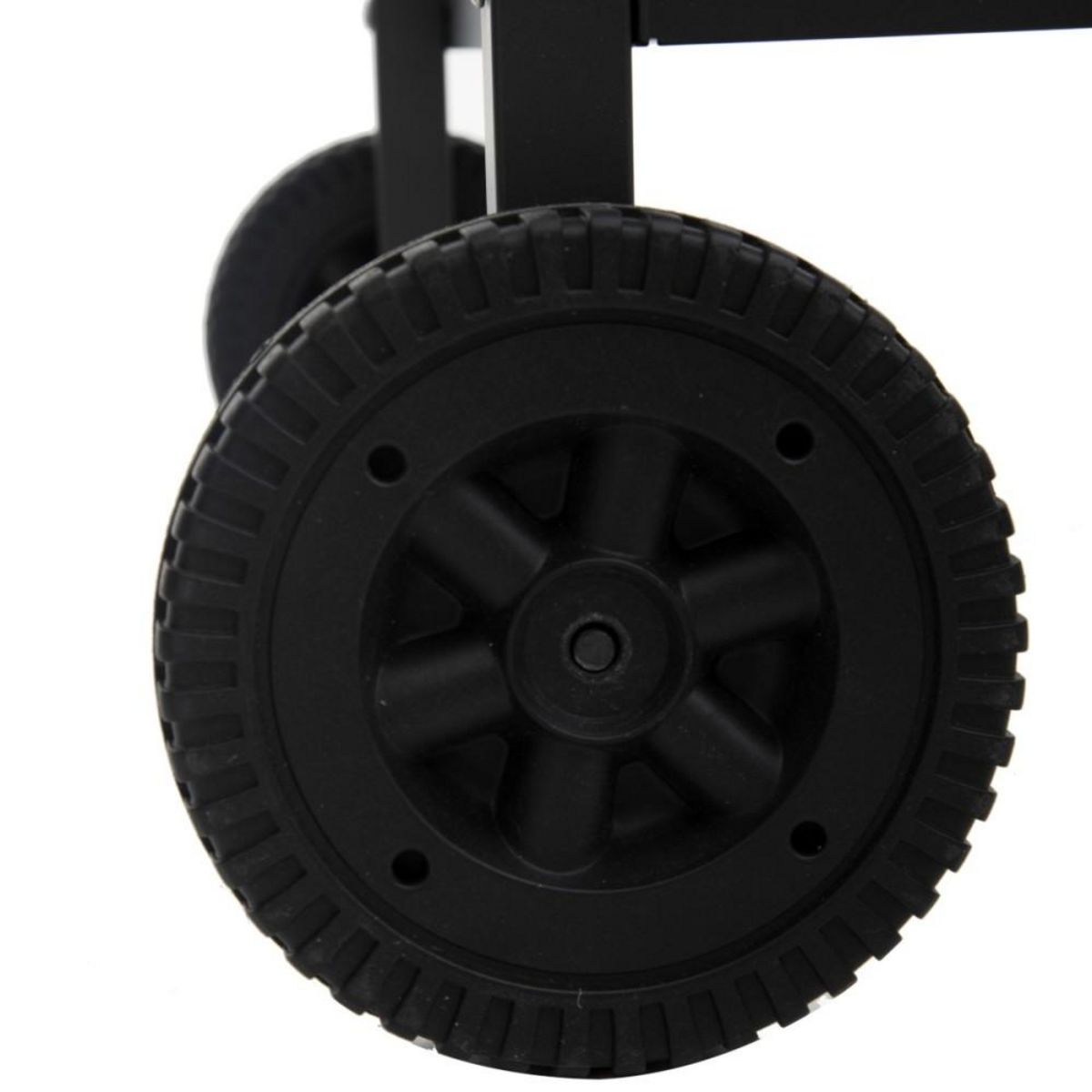 ATMOSPHERA Desserte plancha 90x58x75 coloris noir