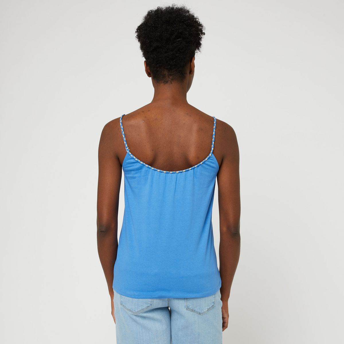 INEXTENSO Débardeur bleu femme