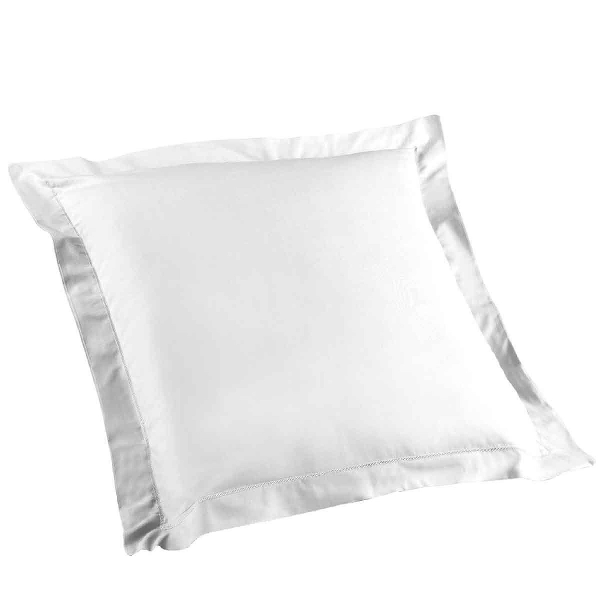 Voir la diapositive 1 : Douceur d'Intérieur Taie d'oreiller en coton bio  biolina  63x63cm blanc