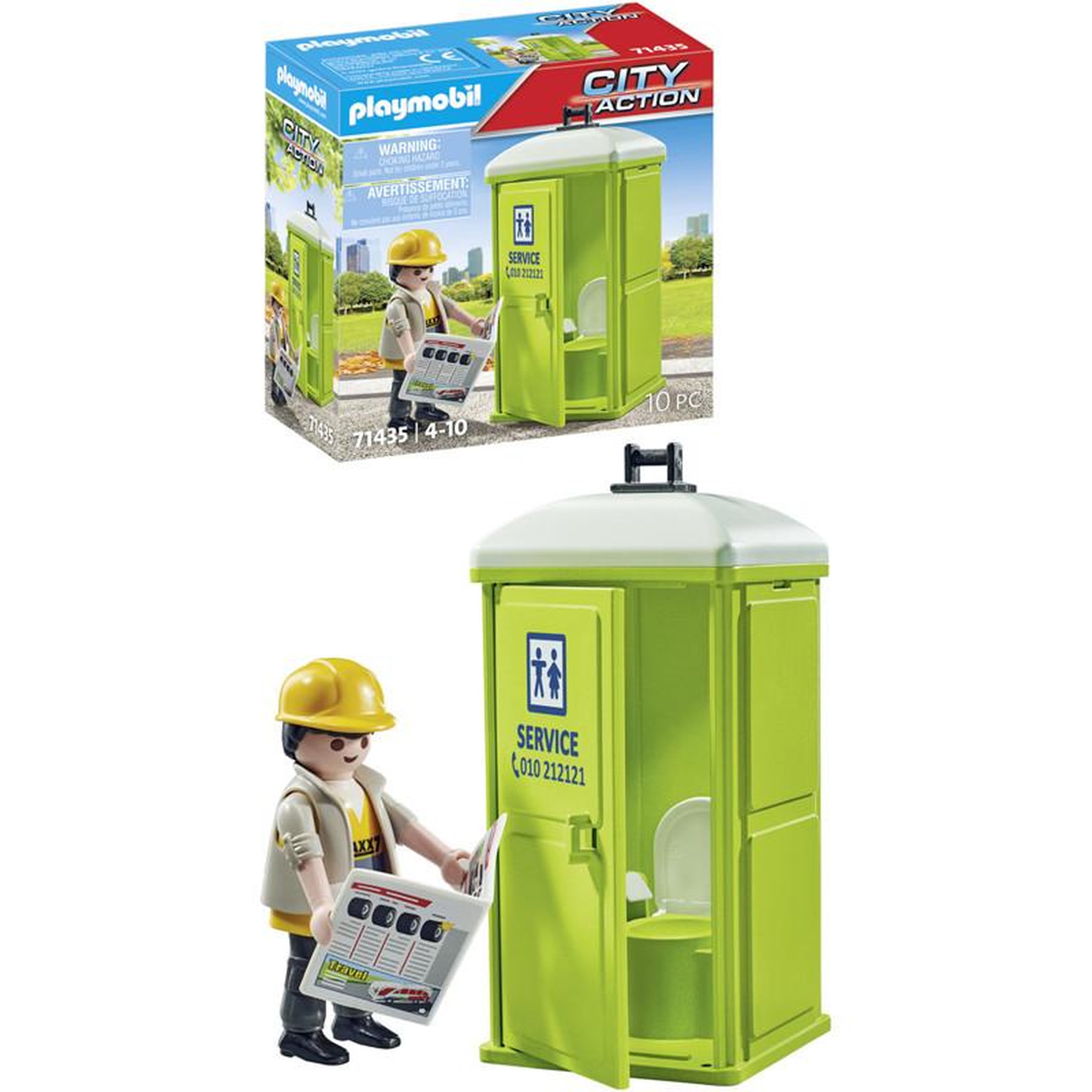 Voir la diapositive 2 : PLAYMOBIL TOILETTES MOBILES PLAYMOBIL PLL71435