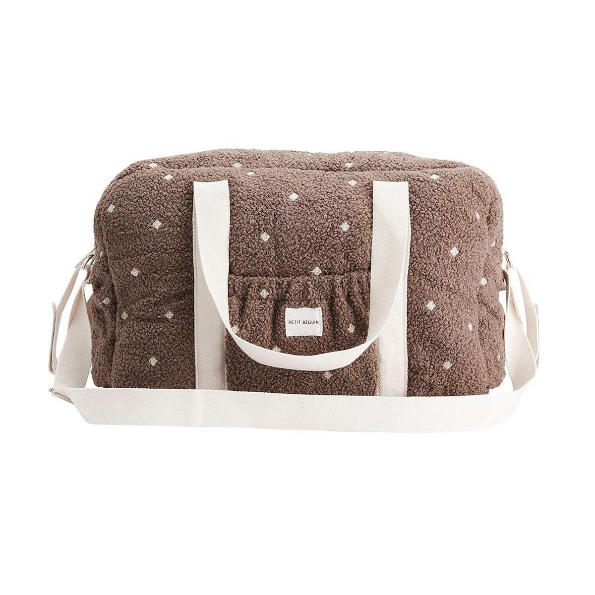 Petit Béguin Sac à langer en sherpa Câlins