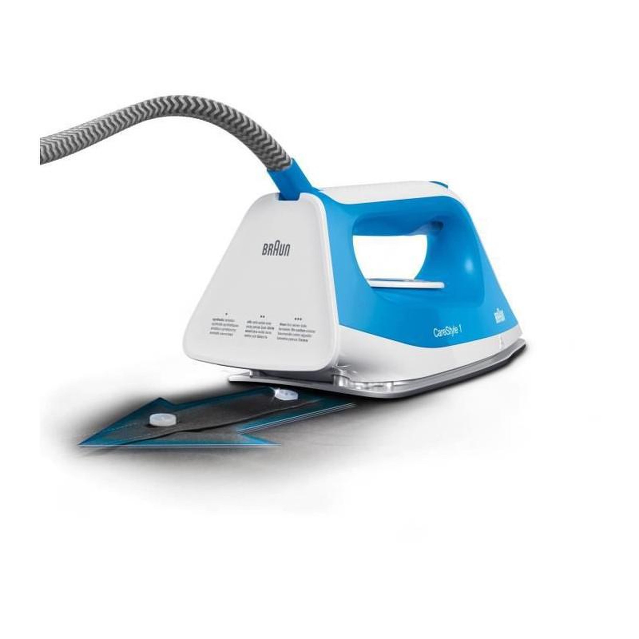 Voir la diapositive 3 : BRAUN Centrale vapeur 5.5 bars 110g/min - is1012bl