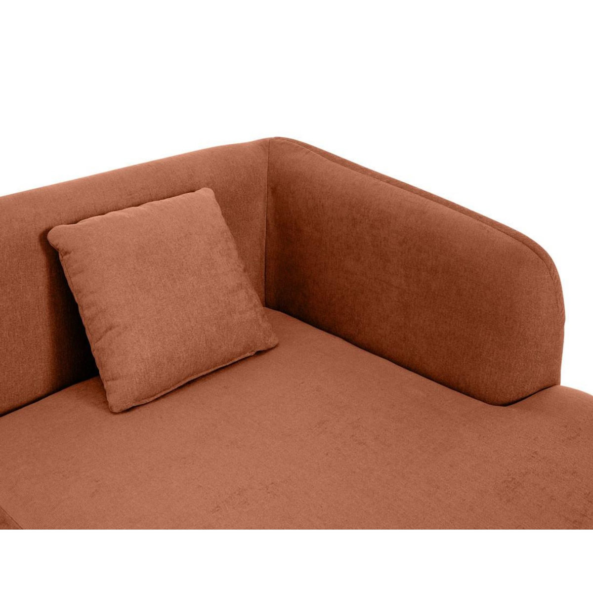 LISA DESIGN Ikare - module d'assise méridienne droit - en tissu