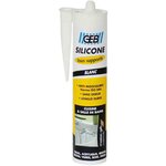 Geb Mastic silicone surface synthétique et émaillée - Blanc