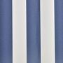 Voir la diapositive 3 : VIDAXL Toile d'auvent Bleu et blanc 350x250 cm