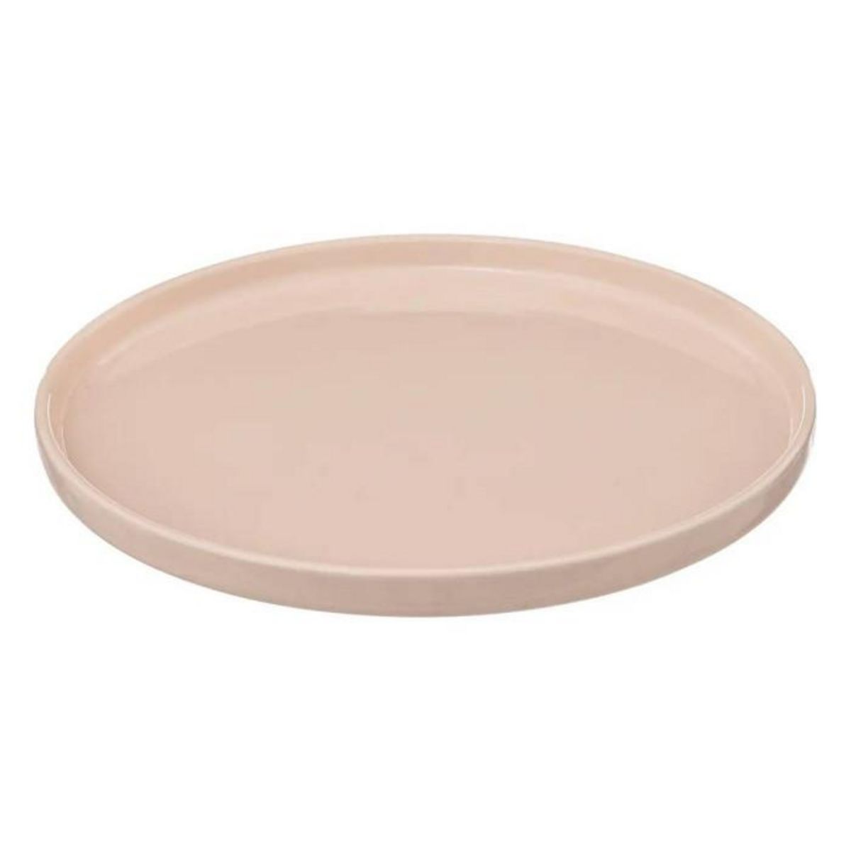SECRET DE GOURMET Lot de 6 Assiettes Plates  Marie  26cm Nude
