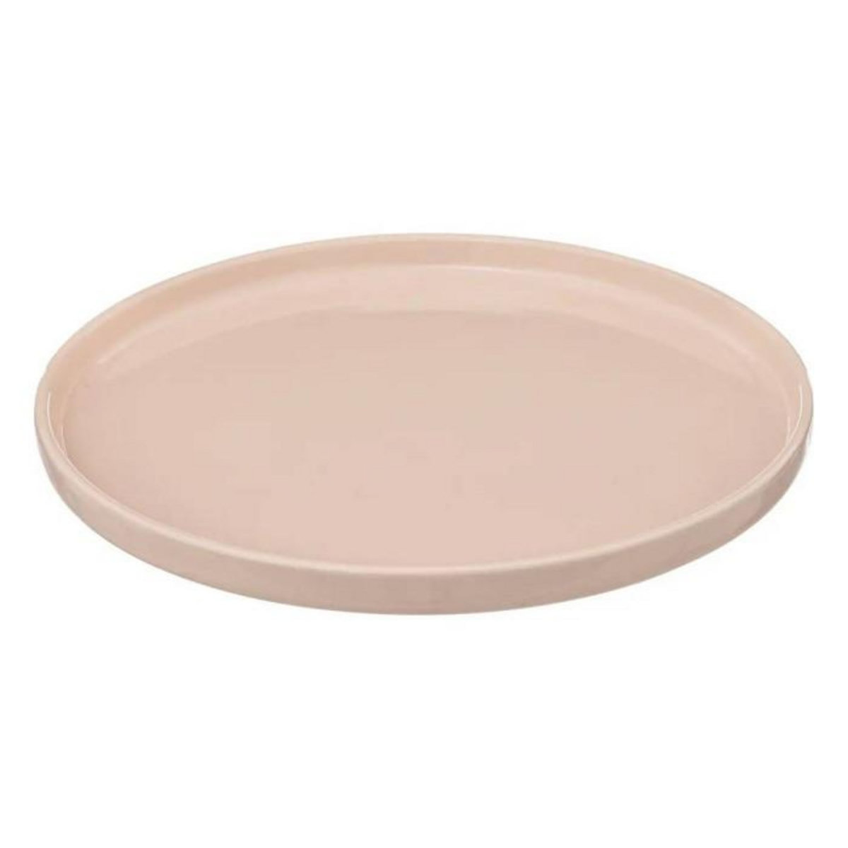 SECRET DE GOURMET Lot de 6 Assiettes Plates  Marie  26cm Nude