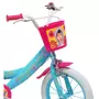 Vélo 16  Fille  Princesse des sables  pour enfant de 5 à 7 ans avec stabilisateurs à molettes