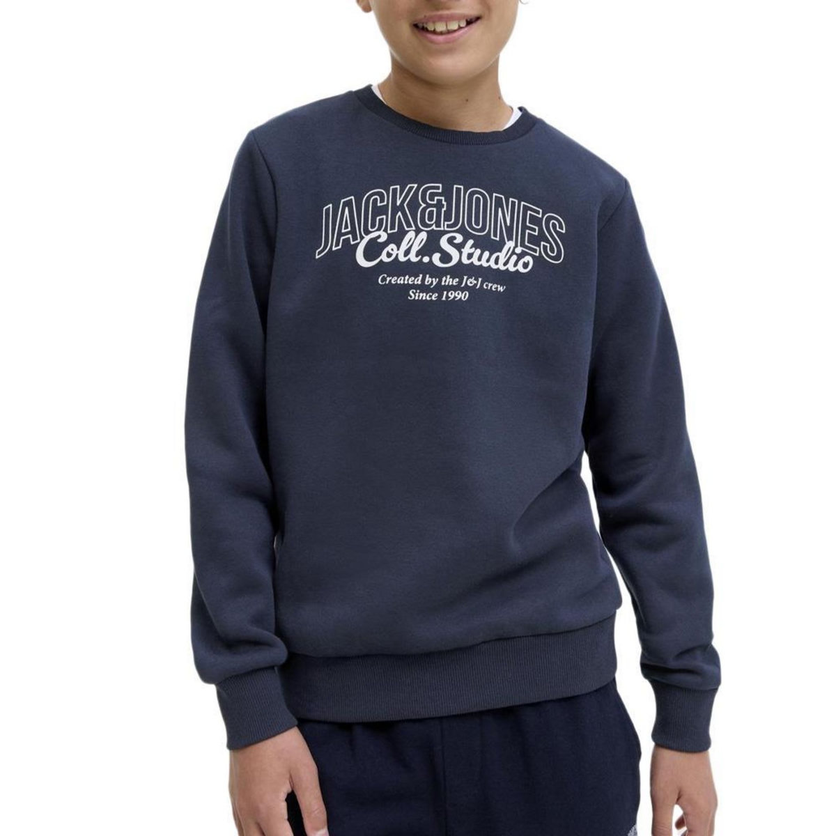Jack & Jones Sweat  Foncé Garçon Jack & Jones Makoto