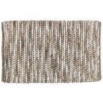 Wenko Tapis de bain design Urdu. Coloris disponibles : Bleu, Marron