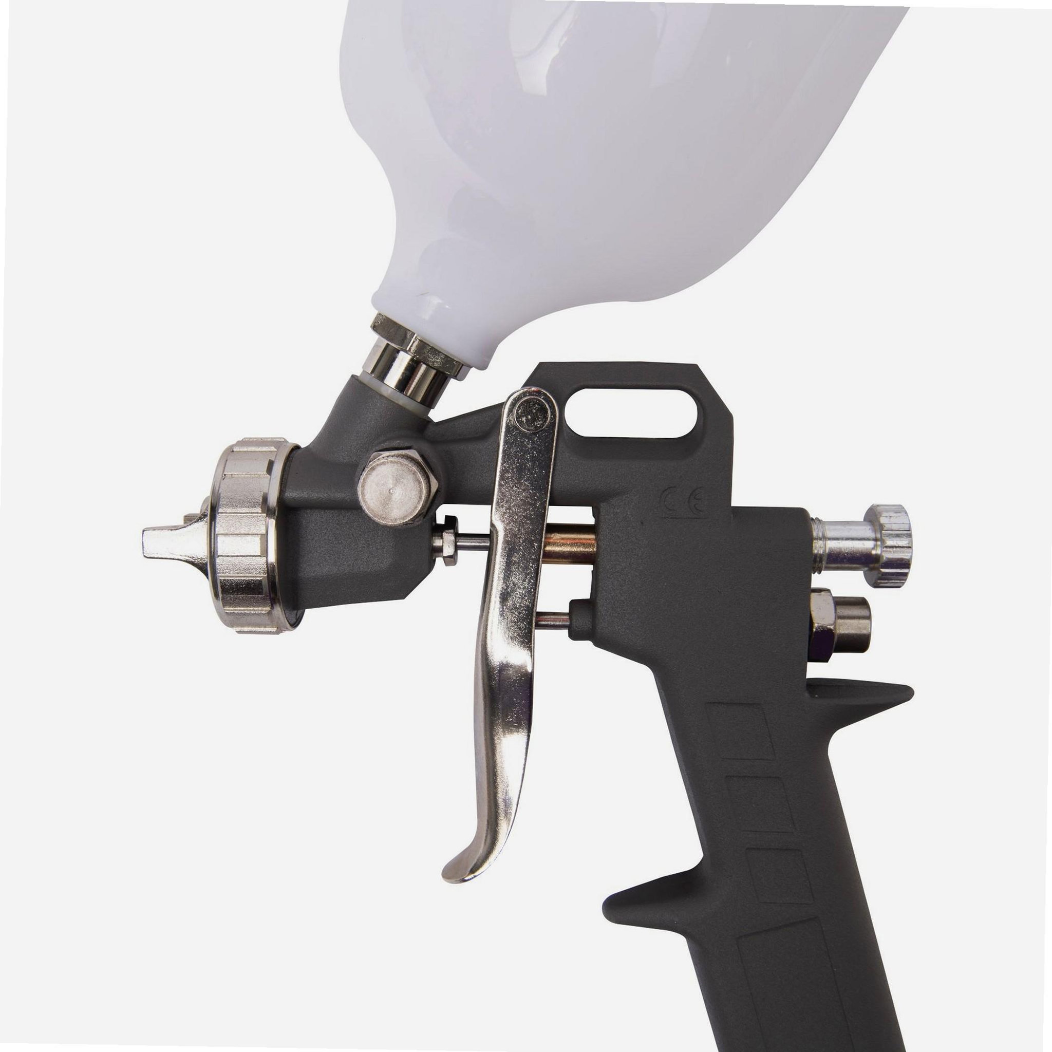 Voir la diapositive 5 : PRODIF Pistolet peinture pneumatique à gravité