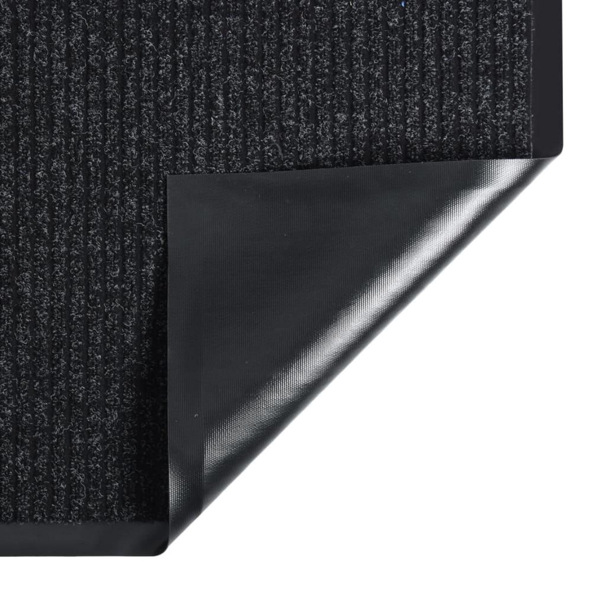 VIDAXL Paillasson raye Anthracite 40x60 cm