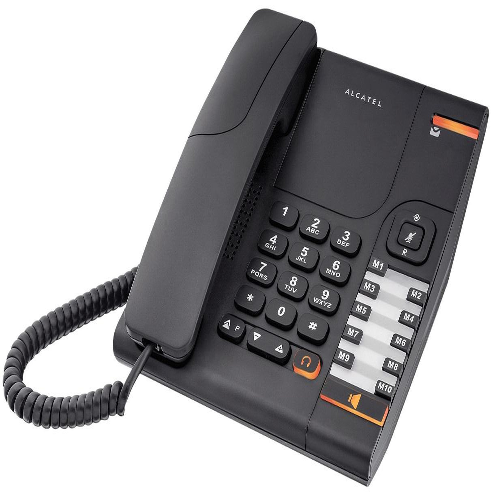 Alcatel Téléphone filaire noir - TEMPORIS380NOIR