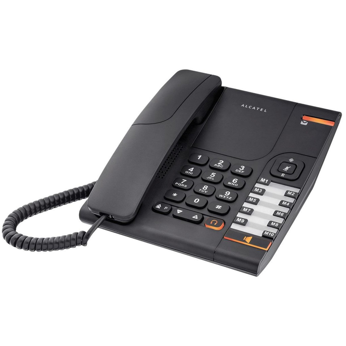Alcatel Téléphone filaire noir - temporis380noir