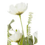 Voir la diapositive 3 : Paris Prix Bouquet de Fleurs Artificielles  Mixtes  85cm Blanc