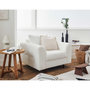 Voir la diapositive 1 : LISA DESIGN Rune - fauteuil - en tissu bouclette