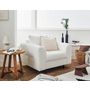 Voir la diapositive 1 : LISA DESIGN Rune - fauteuil - en tissu bouclette