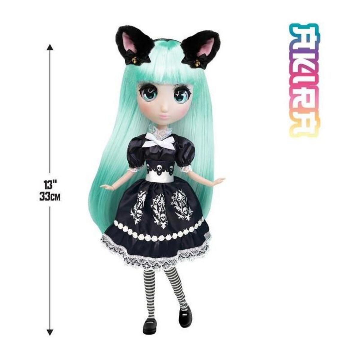 BANDAI Grande Poupée Kawai style Japon 30 cm - Poupée Akira - BANDAI - Licence Officielle Shibajuku Anime