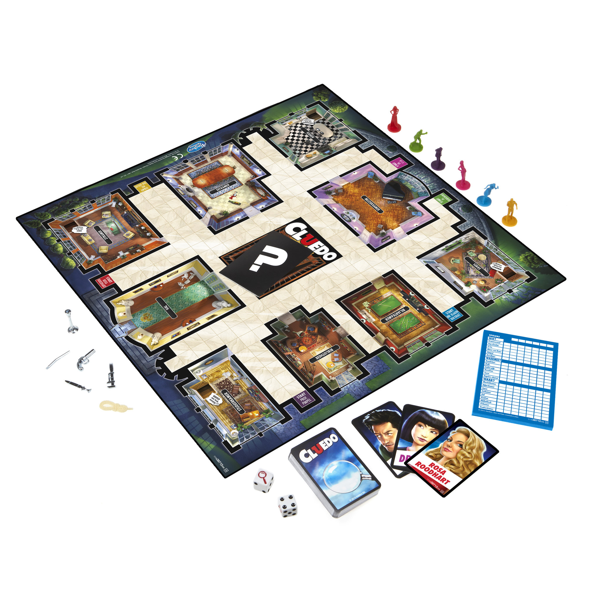 Voir la diapositive 2 : HASBRO Jeu Cluedo