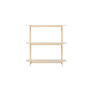 Voir la diapositive 2 : Paris Prix Étagère 3 Niveaux  Heim  120cm Naturel