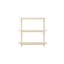 Voir la diapositive 2 : Paris Prix Étagère 3 Niveaux  Heim  120cm Naturel