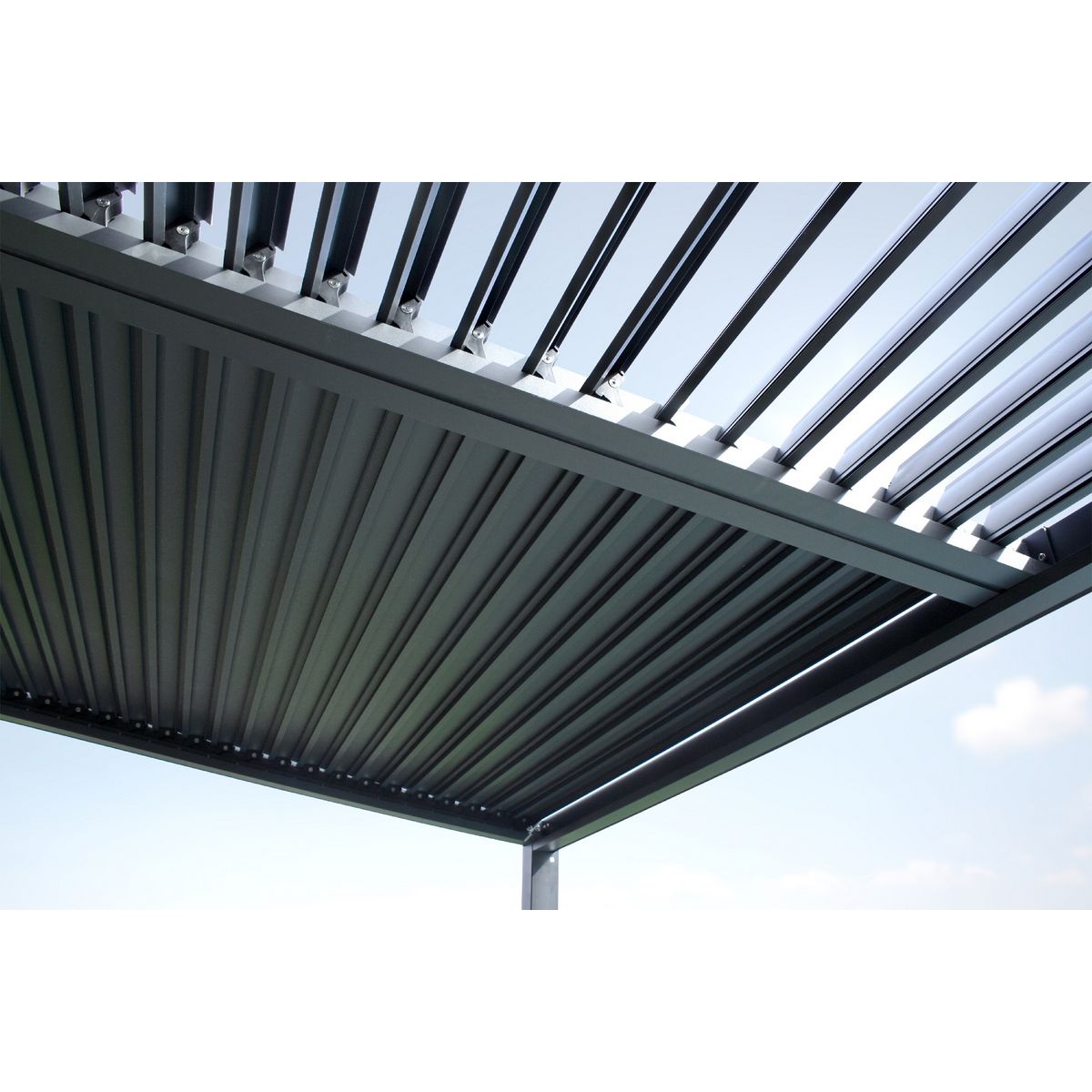 DCB GARDEN Pergola bioclimatique à lames orientables aluminium TRAMONTO