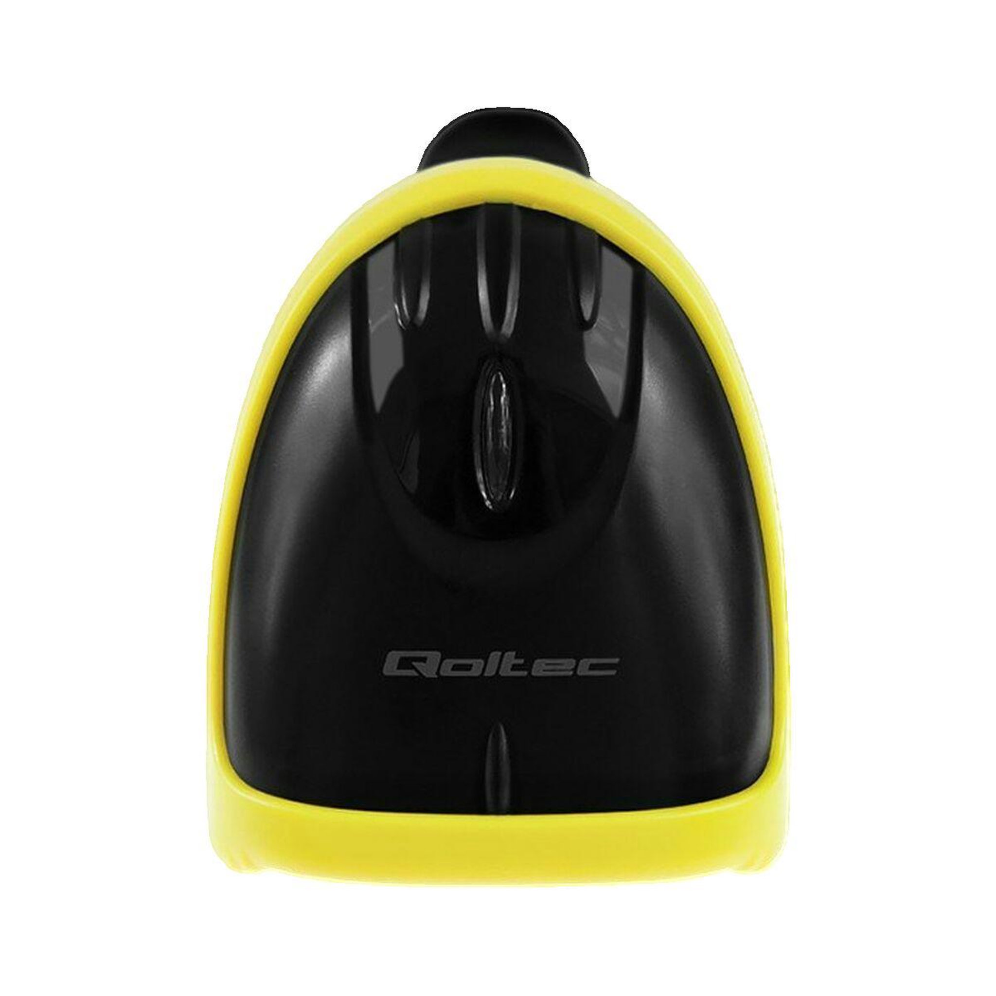 Voir la diapositive 3 : QOLTEC Lecteur de codes à barres Qoltec 50867 noir et jaune