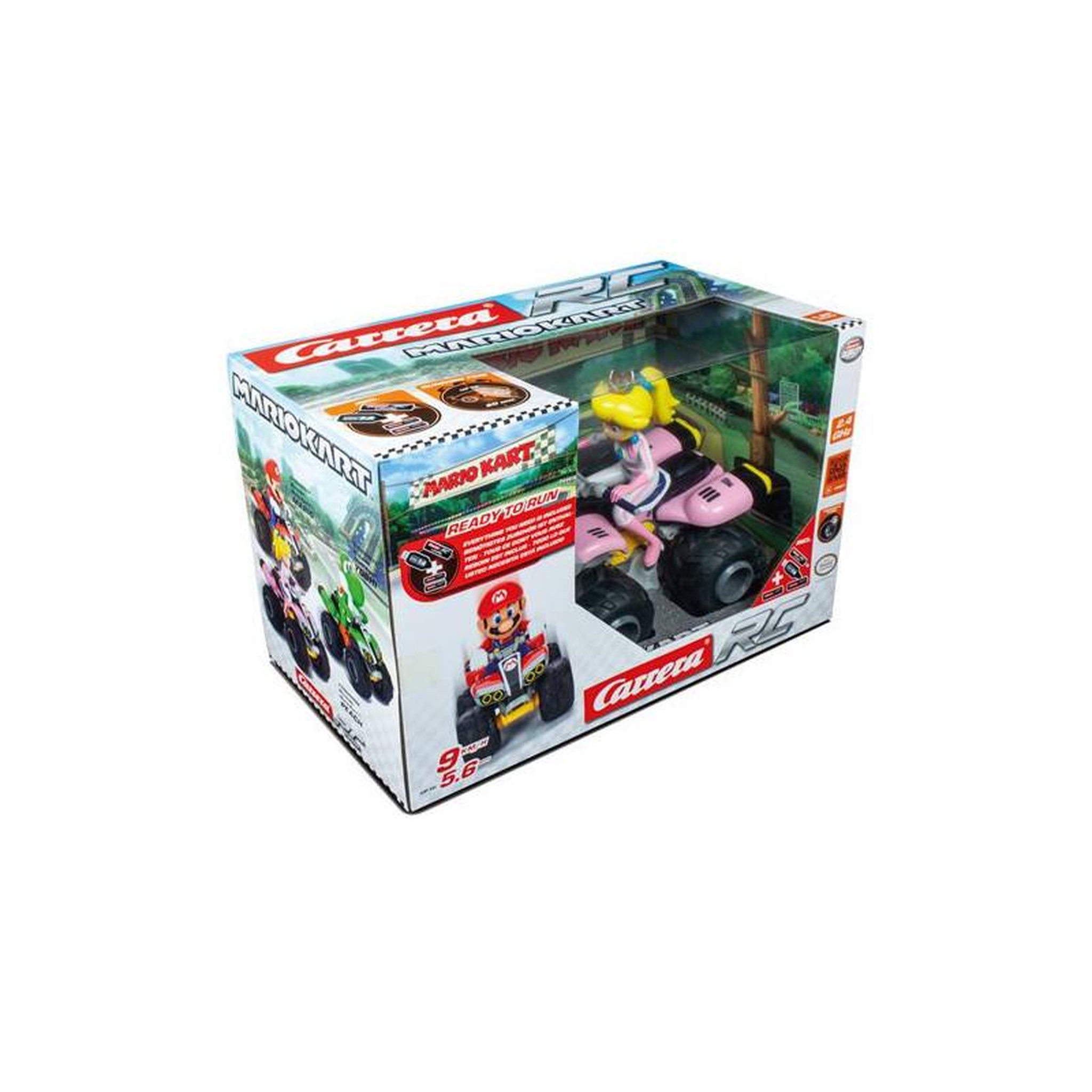 Carrera Voiture radio commandée Carrera Peach Quad
