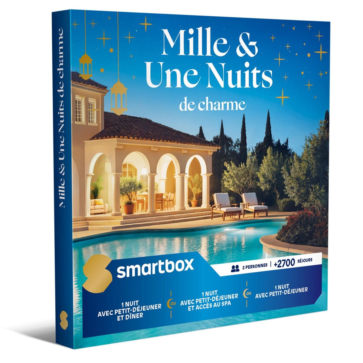 Smartbox Mille & une nuits de charme - Coffret Cadeau Séjour