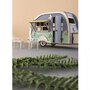Rayher Maquette en bois 3D Caravane à customiser - 36 x 15 x 18 cm