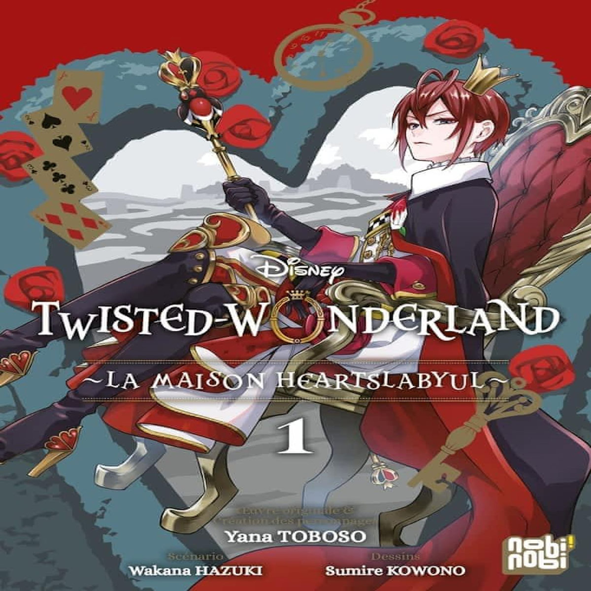 TWISTED-WONDERLAND. LA MAISON HEARTSLABYUL TOME 1 , Toboso Yana