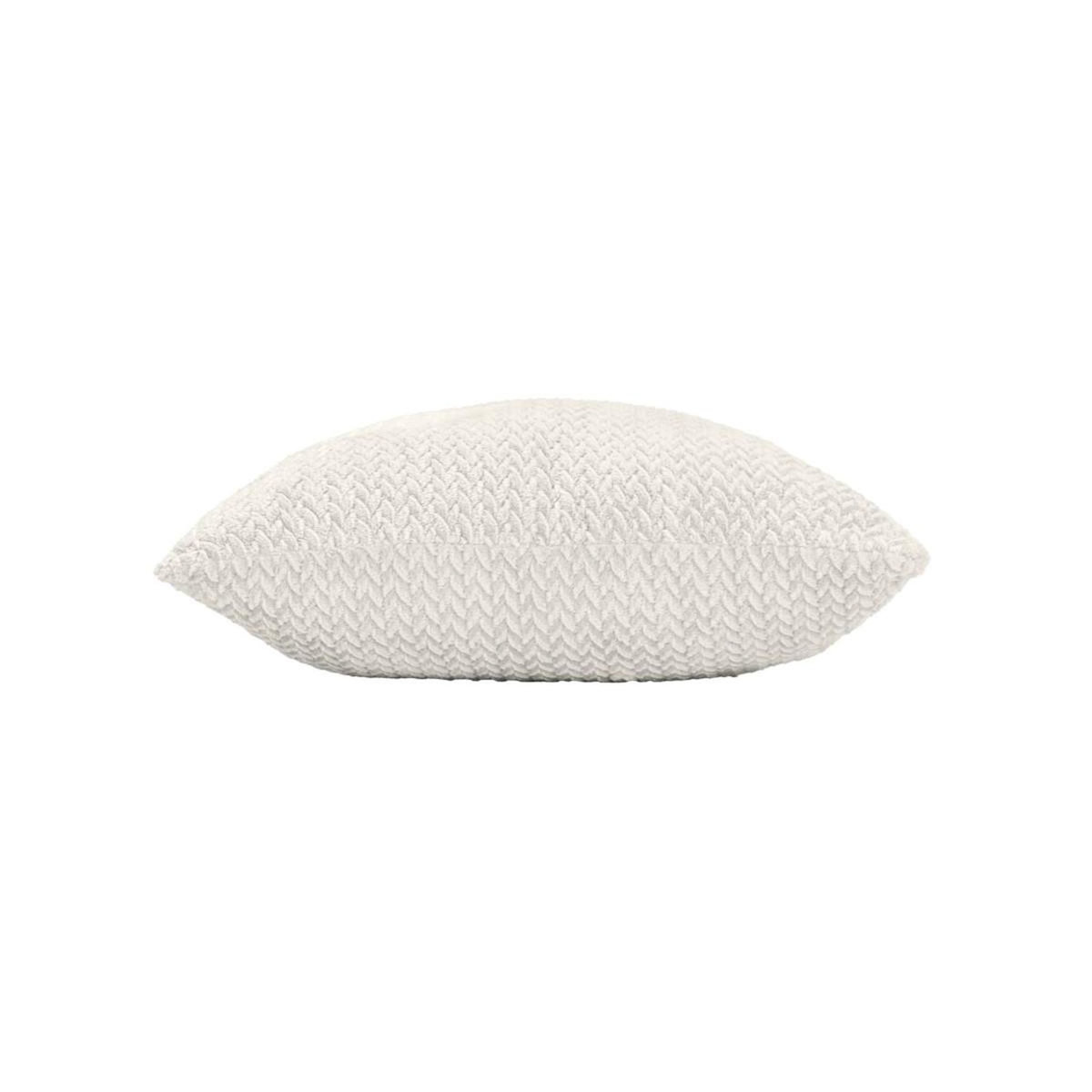 Paris Prix Coussin Déco en Flanelle  Flanela  45x45cm Naturel