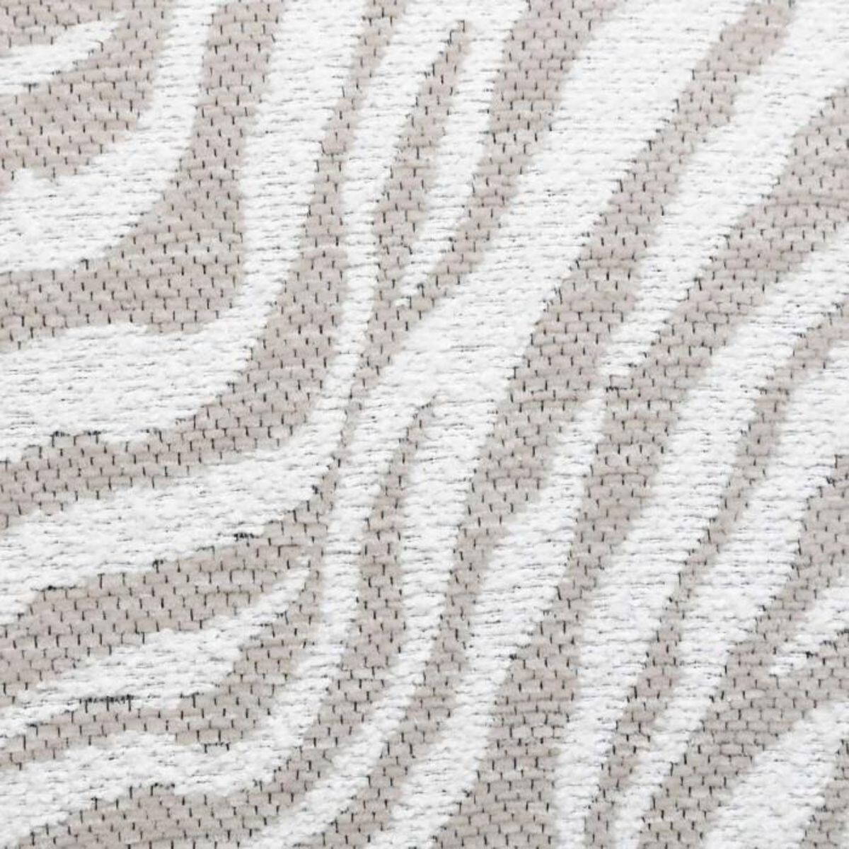 ATMOSPHERA Housse de Coussin Chenille  Jeni  40x40cm Beige Lin