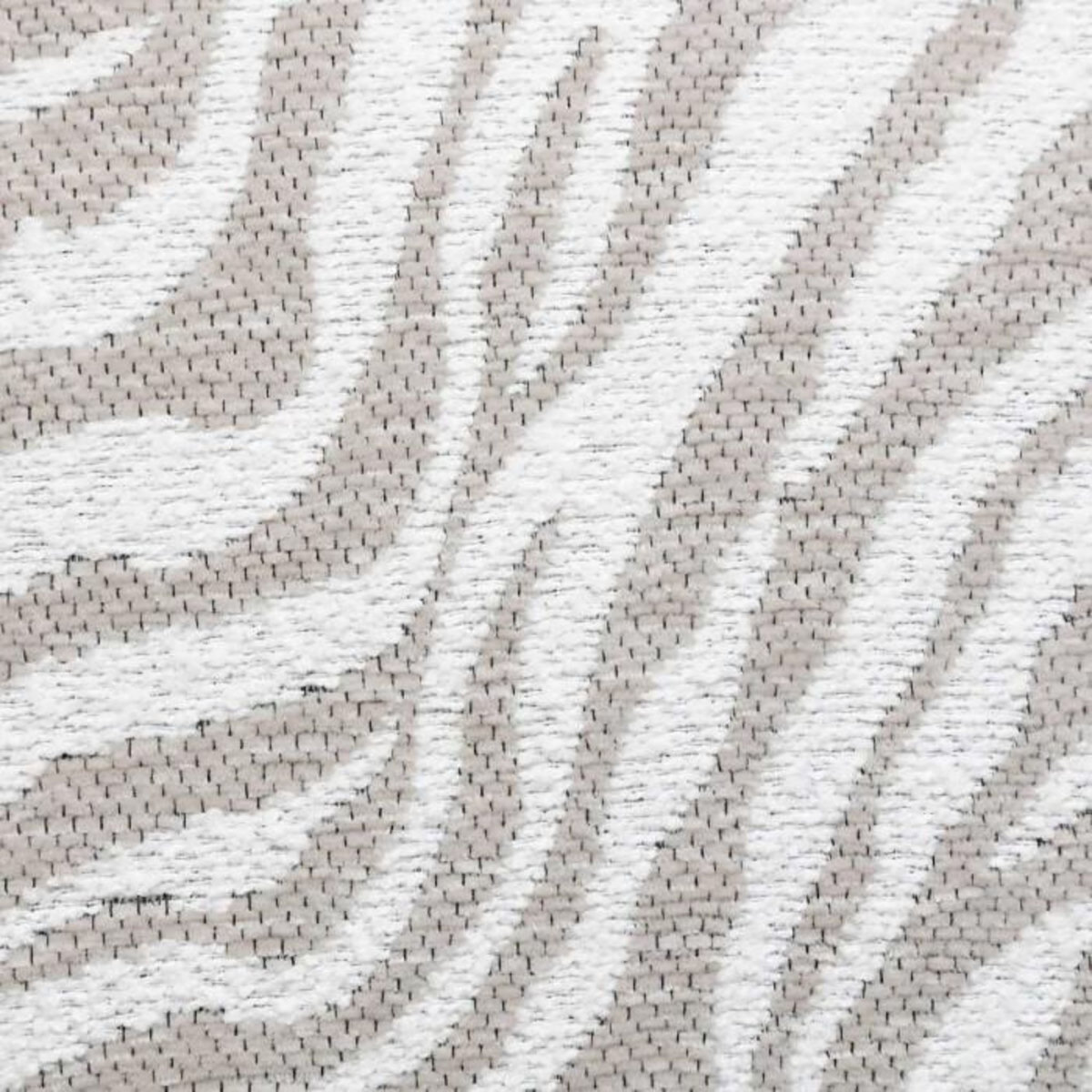 ATMOSPHERA Housse de Coussin Chenille  Jeni  40x40cm Beige Lin