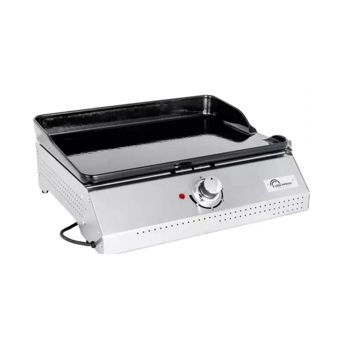 LITTLE BALANCE Plancha électrique 2150w plaque fonte émaillée 50x35cm - 8713
